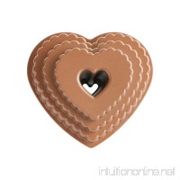 Nordic Ware Tiered Heart Bundt  Bronze - B00TQZGYVE